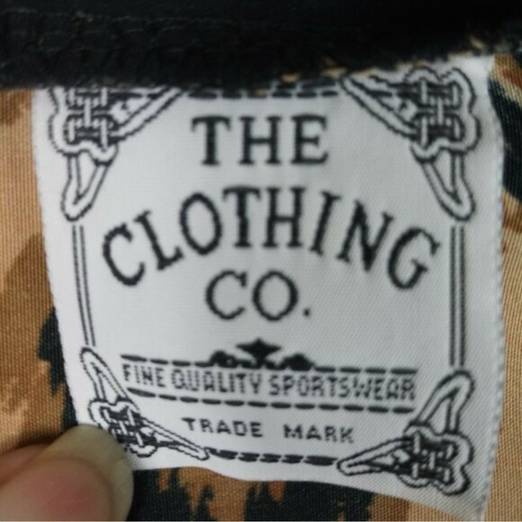 Vintage Blouse Womens M Maximalist Leopard Paisley Art to Wear 80s Button Up - Picture 6 of 7